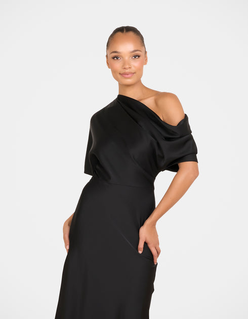 Agatha Off Shoulder Midi Dress